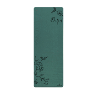 mata do jogi antypoślizgowa green blossom