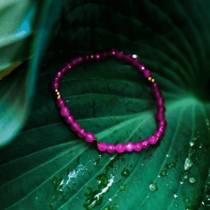 Bransoletka z kamieni naturalnych Rose Jade