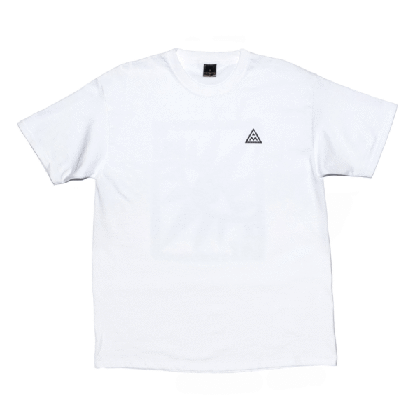 Bawełniany T-shirt INHALE EXHALE UNISEX White - obrazek 7