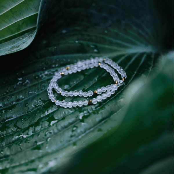Bransoletka z kamieni naturalnych Sparkling Crystal - obrazek 5
