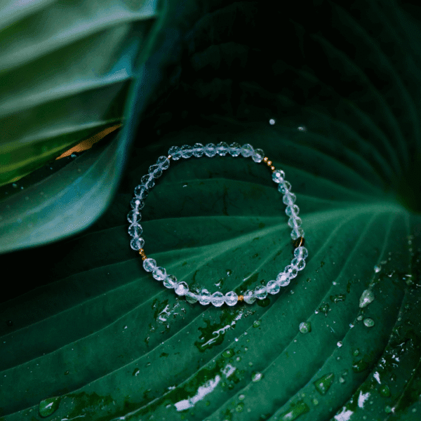 Bransoletka z kamieni naturalnych Sparkling Crystal - obrazek 3