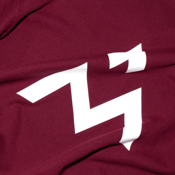 Bluza Burgundy Flow Longsleeve UNISEX - obrazek 3