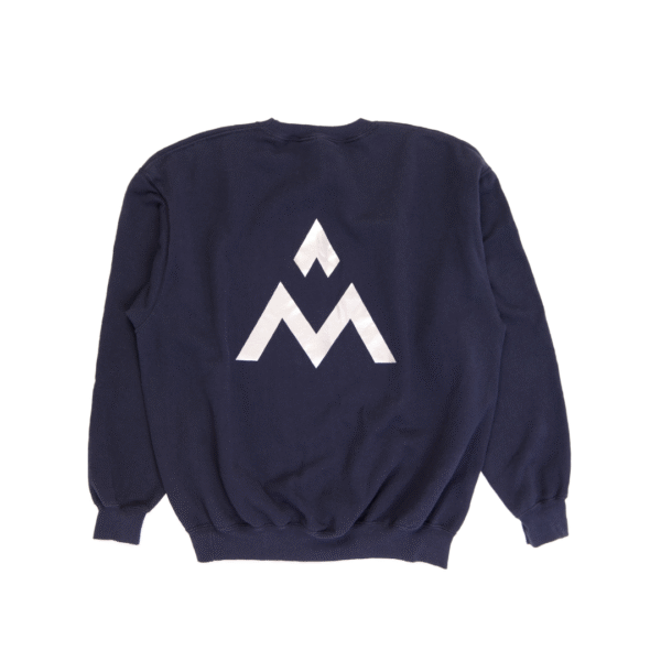 Granatowa bluza Urban Wave Longsleeve UNISEX plecy