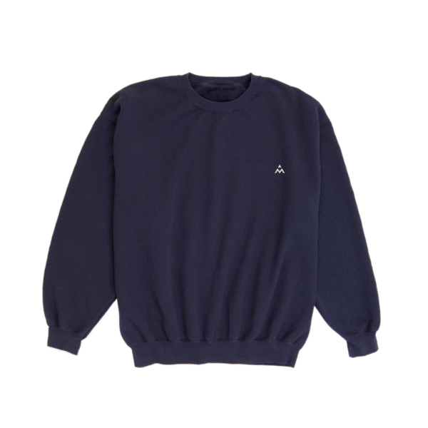 Granatowa bluza Urban Wave Longsleeve UNISEX przód