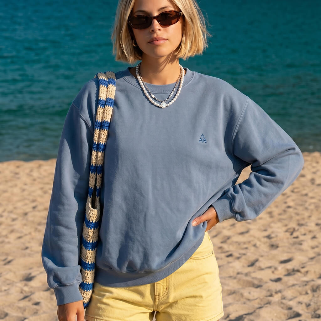 Meyantu - Bawełniana bluza Ocean Tide Longsleeve 6 Bawełniana bluza Ocean Tide Longsleeve
