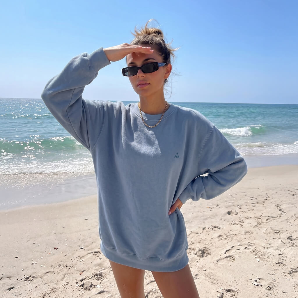 Meyantu - Bawełniana bluza Ocean Tide Longsleeve 3 bluza Ocean Tide Longsleeve